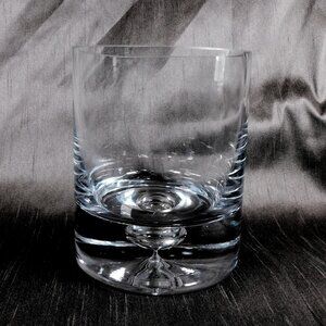 Crystal Ice Bucket with Bubble in Base # 10434
